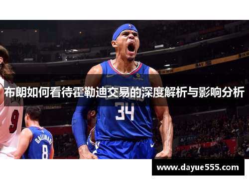 布朗如何看待霍勒迪交易的深度解析与影响分析