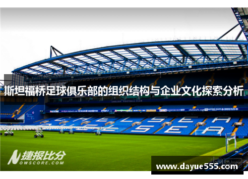 斯坦福桥足球俱乐部的组织结构与企业文化探索分析 斯坦福桥足球俱乐部的组织结构与企业文化探索分析